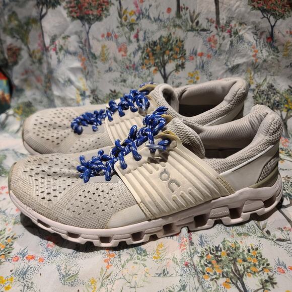 ON Cloud Cloudswift Athletic Running Shoes Glacier White Gray Women’s Size 7 - Picture 1 of 5